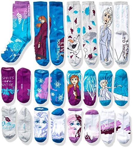 Disney devojka je smrznuta 12 dana adventske kutije čarapa, asortirana jarko-smrznuta 2, 9 11 SAD