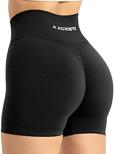 Agroste Women 3,6 Intenzivirajte kratke hlače sa džepovima Bespremljiva mršavica za podizanje teretane Gyng Shorts High Squist joga kratke hlače