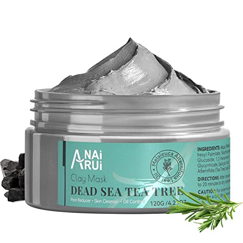 Anai RUI maska od blata Mrtvog mora sa uljem čajevca & amp; salicilna kiselina, drveni ugalj, sredstvo za uklanjanje mitesera, sredstvo