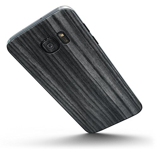 Dizajn Skinz Dizajn Skinz tamna ebanovina Woodgrain Full-Body Wrap Decal Skit-Kit za Galaxy S9