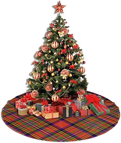 Qiuyelong 36 48 inčni HEpburn Obiteljska tarta Tradicionalna božićna suknja rustikalni Xmas Tree Dekoracije za odmor