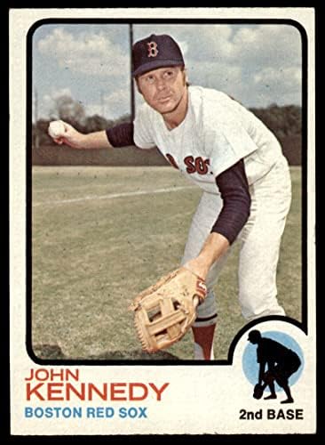 1973 TOPPS 437 John Kennedy Boston Red Sox Ex / MT Red Sox