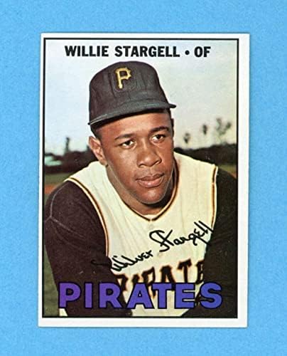 1967. topps # 140 Willie Stargell Pittsburgh Pirates Baseball kartica Ex / MT - Nm O / C - Bejzbol kartice za ploče