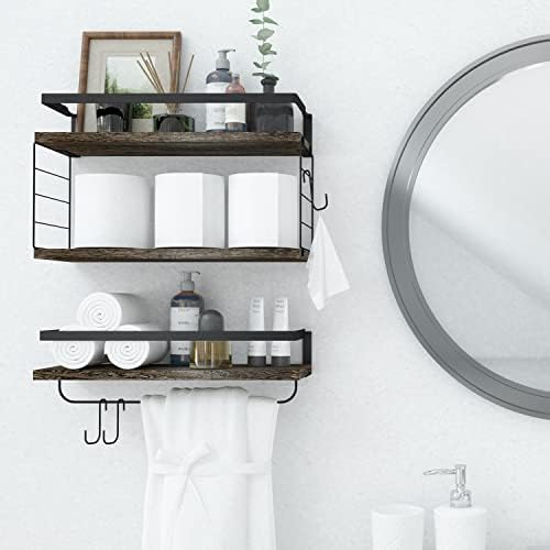 Jovone kupaonice sa stalak za tkivo i ručnikom, zidnom plutajuće police, multifunkcionalni spremište za kupaonicu, kuhinju, spavaću