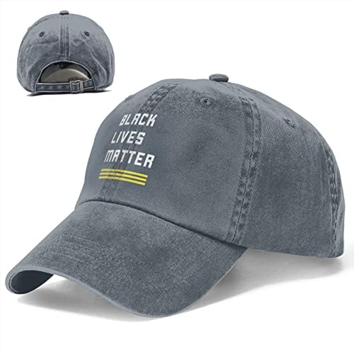 Crni životi materijski bejzbol kapa koji se može popraviti kaubojski šeširi maćin žena golf šeširi