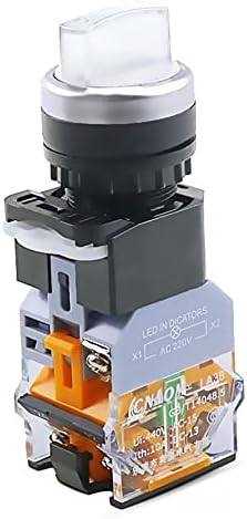 IENYU LA38-11XD / 2 okretni prekidač za okretni gumb sa lampom 22mm 2 Pozicija 3 položaja LED preklopni prekidači MULTICOLOR opcionalni