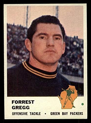 1961 Fleer 94 Forrest Gregg Green Bay Packers Ex / Mt paketi Smu