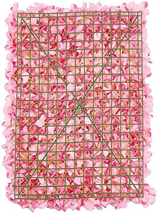 Zidna pozadina za cvijeće od svilenih hortenzija-16 x 24 / Pink / 1 kom