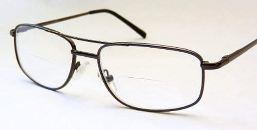 MAGLIVision 1,25 Bifokalne tradicionalne jasne naočale za čitanje sa opružnim šarkama- + + 1 BESPLATNO BONUS MICRO-SUDE KROZ