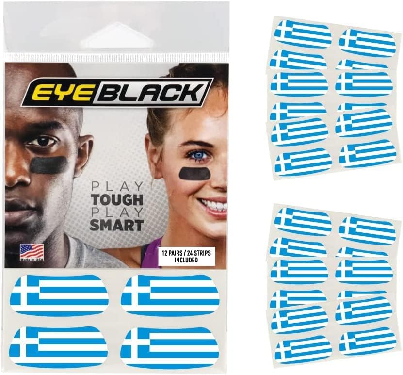 Eyeblack (24 trake protiv odsjaja, odlično za navijače i sportaše na Dan igre