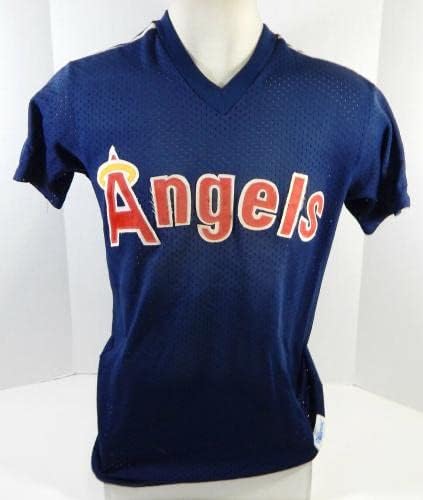1983-90 California Angels 3 Igra Polovni trening Blue dres LATING L DP21607 - Igra Polovni MLB dresovi