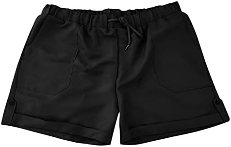 Hlače za ženske ležerne ljetne visoke struk Comfy Lounge kratke hlače Biker tenis joga kratke hlače Odmor slobodne komforne hlače