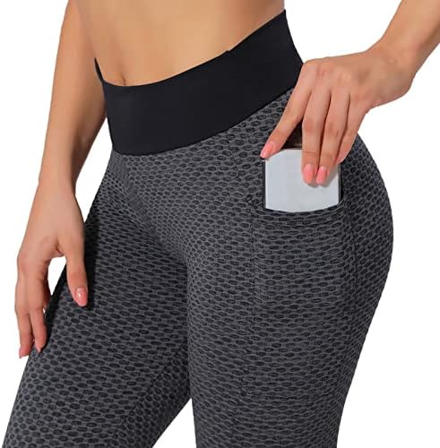 Nrealy joga hlače za žene Capri gamaše dukseri trendy workout atletičke hlače joggers pants pantalone sa džepom