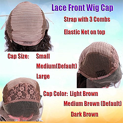 KRN Full Lace African American Human Hair Lace prednje perike Ombre Pink boja ravna perika za kosu sa dječjom kosom za žene