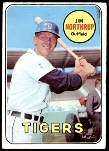 1969 TOPPS 580 Jim Northrup Detroit TIGERS Dean's Cards 2 - Dobri tigrovi