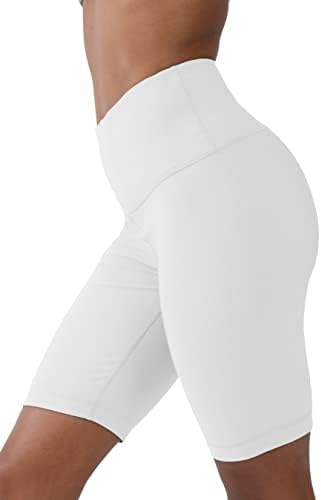 90 stupnjeva refleks visokim strukom snage Flex Yoga kratke hlače - Tummy Control Bikerske kratke hlače za žene