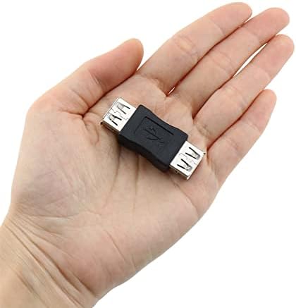Zzhxsm 2pcs USB adapter USB ženski do USB ženskog rodnog mjenjača adapterski konopac Converter