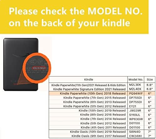 Kindle Oasis kožna navlaka sigurna za vodu sa funkcijom Auto Sleep Wake za Kindle Oasis 2017 / 2019 [7 inča, 9Th / 10th Gens] - Kiša