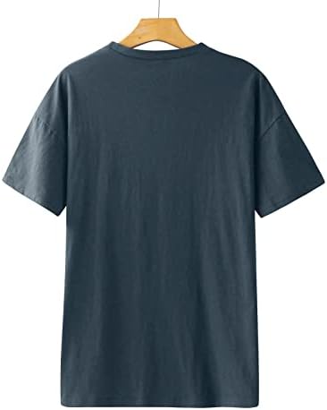 Vrhunska majica za žensko Ljeto Jesen Udobnost Boja odjeća Modni kratki rukav Crewneck Heart Graphic Lounge Bluza EB EB