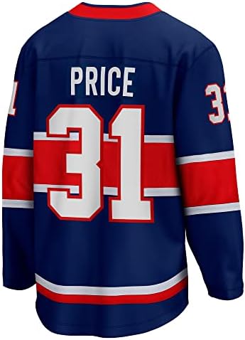 Outstuff Carey Cijena Montreal Canadiens 31 Blue Youth 8-20 Specijalno izdanje Premier Jersey