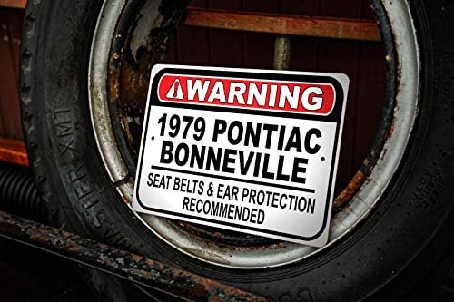 1979 79 Pontiac Bonneville Seat Betl Preporučeni brz auto, metalni garažni znak, zidni dekor, GM Auto set - 10x14 inča