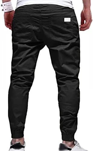 Jeshifangjiusu muns modne teretne hlače lagane atletičke joggers hlače strijelje s džepovima Chino pantalone sa džepovima