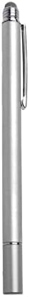 Boxwave Stylus olovkom Kompatibilan je sa LEXUS 2020 RX Ekran - Dualtip Capacitivni Stylus, Fiber Tip Disc Tip kapacitivni olovka za Stylus za LEXUS 2020 RX ekran - Metalno srebro