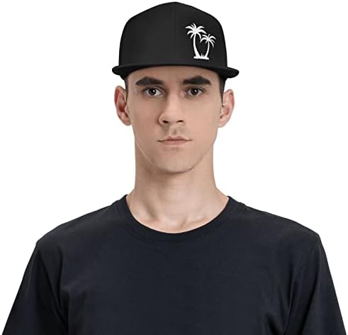 Tiger Face Snapback šešir za muškarce Crna bejzbol kapa Podesiva smiješna ravna kapa kamiondžija tata poklon