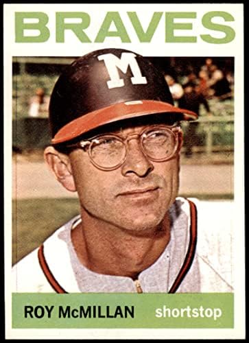 1964 TOPPS 238 Roy McMillan Milwaukee Braves NM + Braves