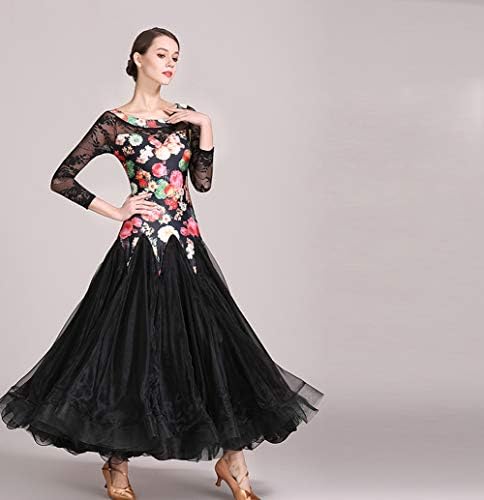 Cvjetna dvorana modernu Waltz Standardna haljina takmičenja plesna haljina