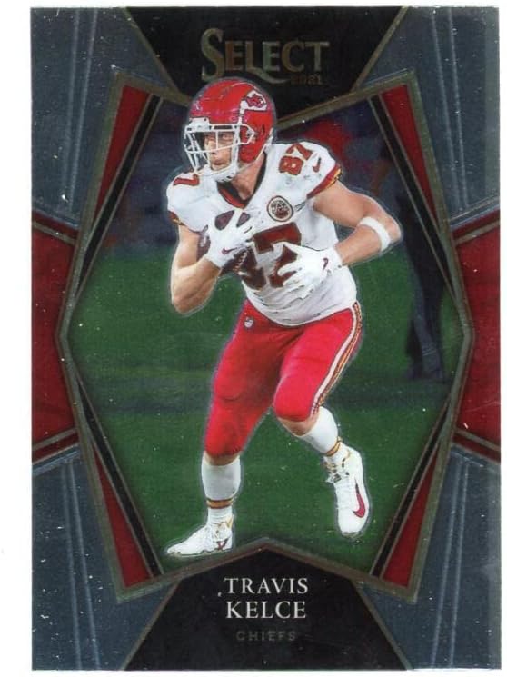 2021 PANINI Odaberite # 118 Travis Kelce Premier Nivo Kansas Chiefs Fudbal Službena trgovačka karta NFL-a