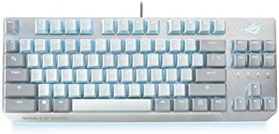 ASUS ROG Strix Scope NX TKL Moonlight White Wired Mechanical RGB Gaming Keyboard | ROG NX Brown taktilni prekidači, aluminijumski