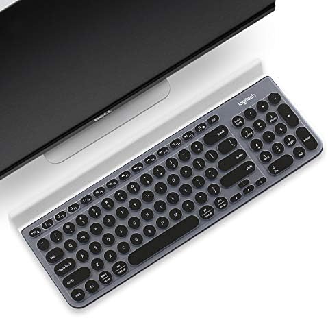 Ultra tanka crna silikonska tastatura Cover Skin za Logitech K780 bežičnu tastaturu Protector skin Accessories