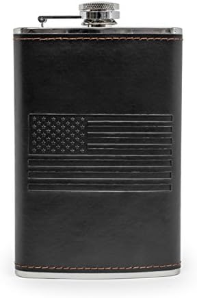 Tikvica od nerđajućeg čelika sa američkom zastavom 8 oz tikvica za kukove & lijevak za tikvicu BarMe