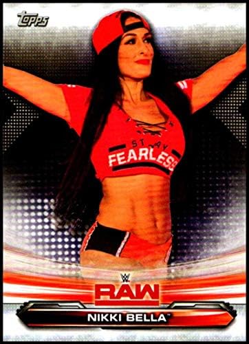 2019 TOPPS WWE RAW # 54 Nikki Bella Wrestling Trgovačka kartica
