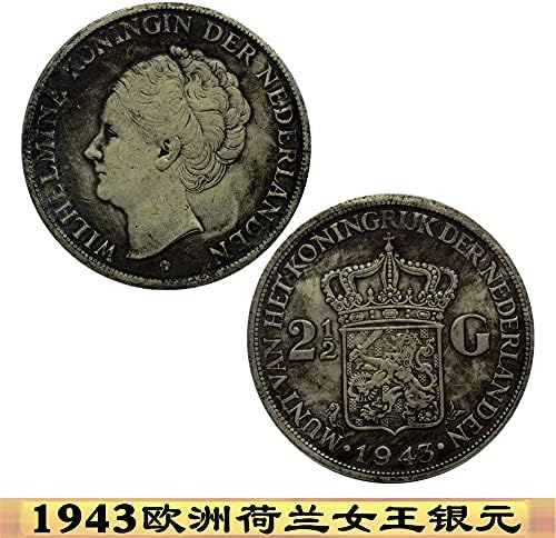 Kopirajte kovanice, zanate, kolekcija komemorativnih novčića. Srebrne prikladne kovanice iz mnogih zemalja, uključujući zvuk 1943. dugi niz godina.