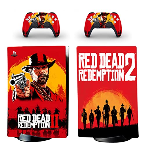 Igra GRed Deadf i Redemption PS4 ili PS5 skin naljepnica za PlayStation 4 ili 5 konzolu i 2 kontrolera naljepnica Vinyl V9355