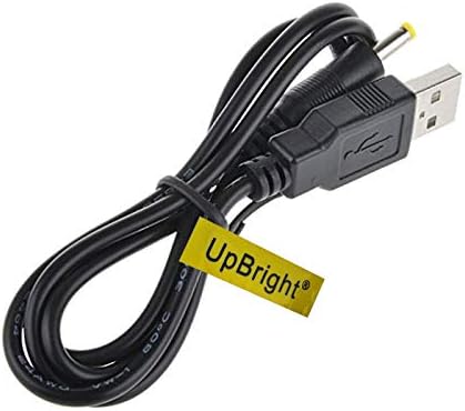 UpBright novi USB kabl za punjenje Laptop PC 5VDC punjač kabl za napajanje kompatibilan sa Ematic EGM003BL EGM003 EXLB3B EXLB3P Pro