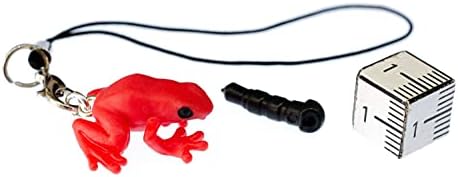 Miniblings Frog Mobilni Mobilni Telefon Charm Privjesak Životinje Nakit Za Djecu Otrov Za Žabe Crvena