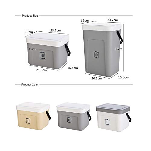 Kan za smeće Abecel, Kithchen Trash može da visi kante za reciklažu kante za smeće rublje kantu za kupatilo za toalet kabine za smeće