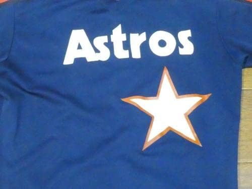 1983-86 John Mizezerock Houston Astros Igra Polovni potpisni dres - Igra Polovni MLB dresovi