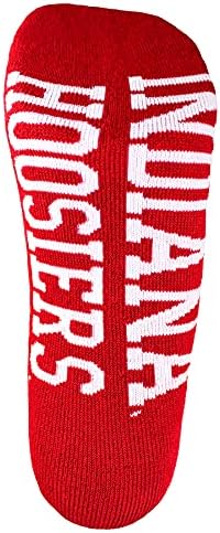 NCAA Indiana Hoosiers četvrt čarapa, jedna veličina, Crvena