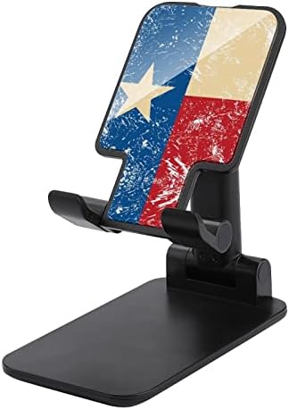 Retro Texas Flag zastava za mobitel Podesivi sklopivi tablet stolni nosač telefona