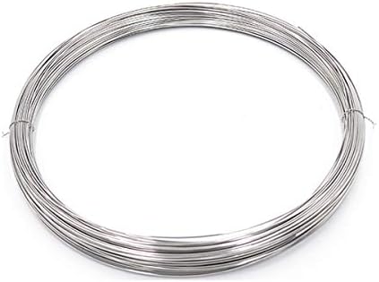 ALREMO HUANGXING - Nehrđajući čelik žica srednje žica 0,3 mm do 0,5 mm promjera, težina 1kg, 0,4 mmx1000m
