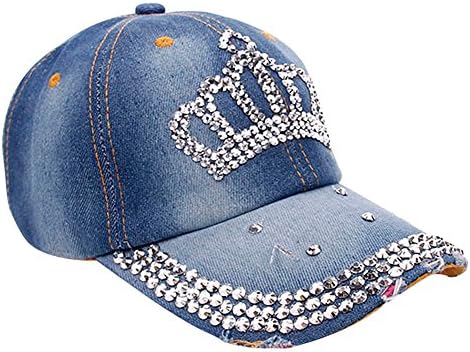 JMETRIE Baseball Denim ravna kapa kapa muškarci kruna vještački dijamant Hip Snapback žene bejzbol kape bejzbol tim kape muškarci