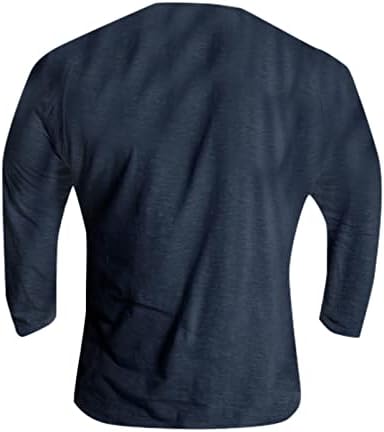 Prevelika muška košulja obična pravilna fit crewneck tee 2023 majice s dugim rukavima klasična fitness košulja za muškarce