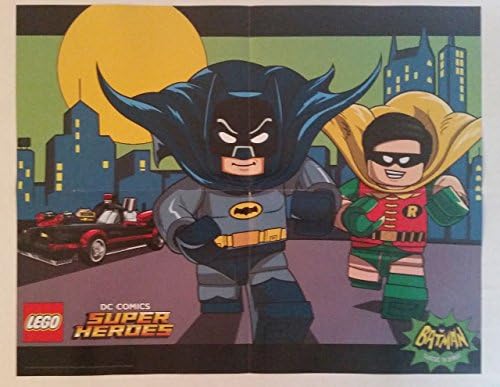LEGO DC Comics Super Heroes Strip knjiga sa preklopljenim posterama Batman SDCC Joker Harley Quinn