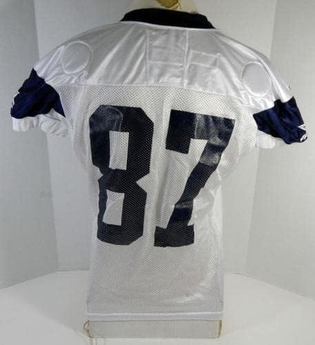 2018 Dallas Cowboys Cole Hikutini # 87 Igra Izdana dres bijele prakse DP18914 - Neintred NFL igra rabljeni dresovi