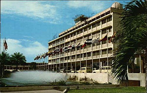 Međunarodna zračna luka Hotel San Juan, PR puerto rico Originalna vintage razglednica
