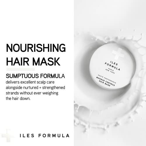 Iles Formula haute Performance maska za kosu: ojačati i nahraniti sve tipove kose za zdravu kosu i vlasište, 6.4 Oz